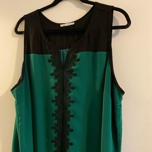 41 Hawthorn green blouse